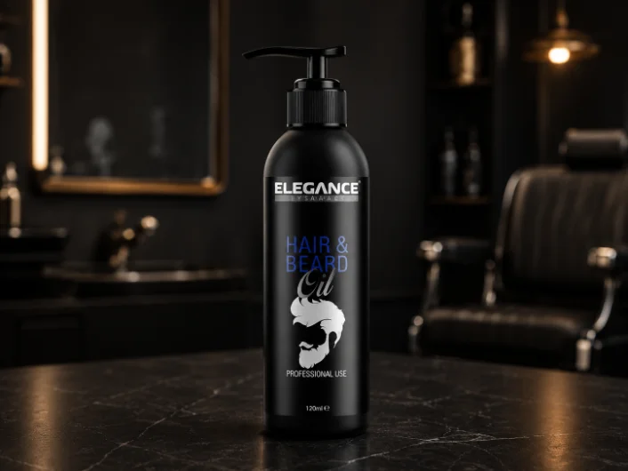 Elegance Beard Oil No.3 product on the Hair House counter